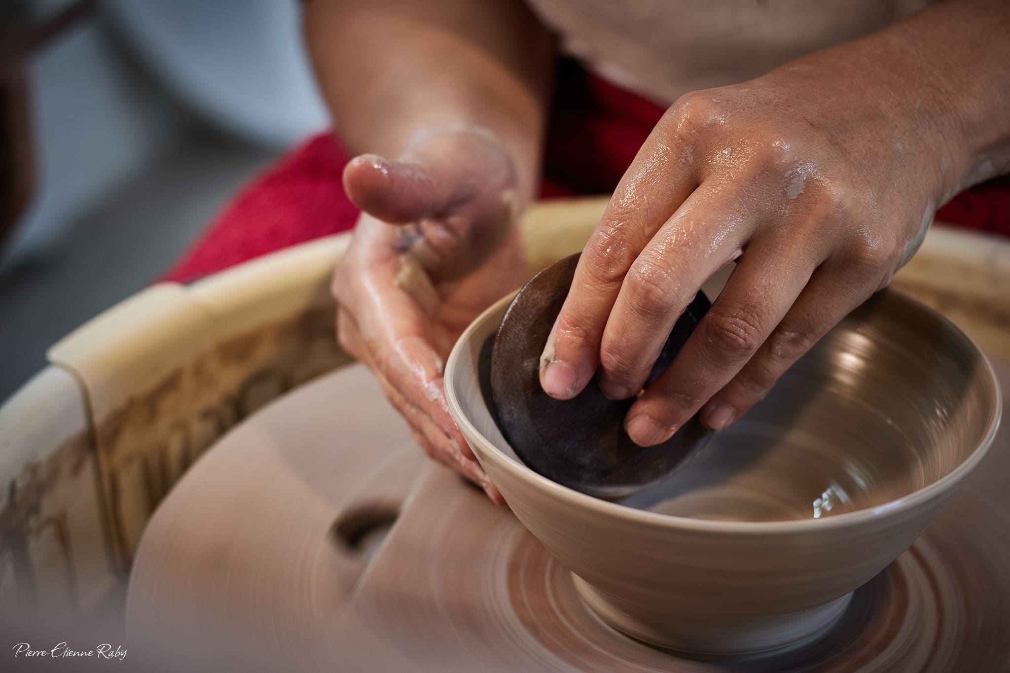 Reportage photographique pour une potière, près de Ploërmel